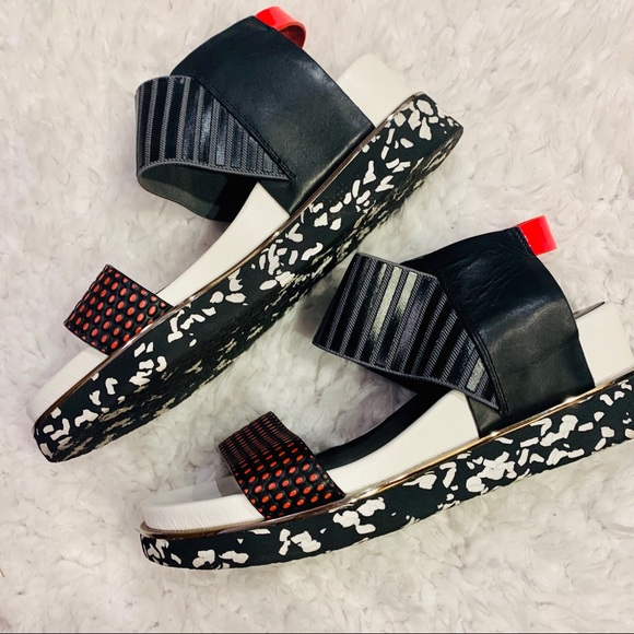 UNITED NUDE Rico Sandal in Coral Mix